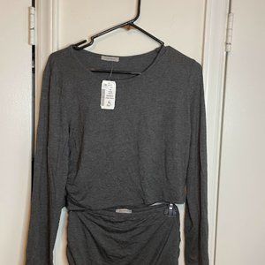 Crop Top and Midi Skirt Set 1x